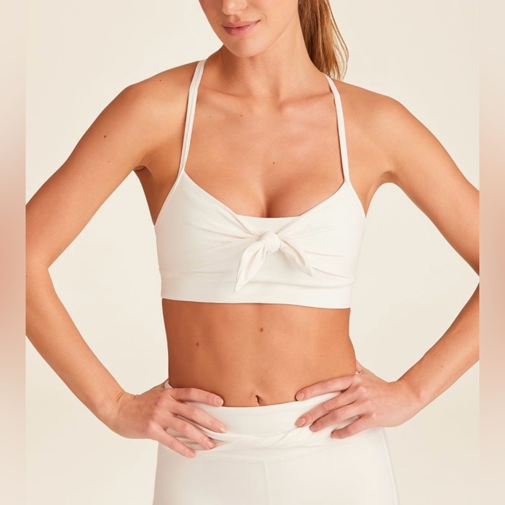 NWT Alala Women’s Tied Bow Sports Bra